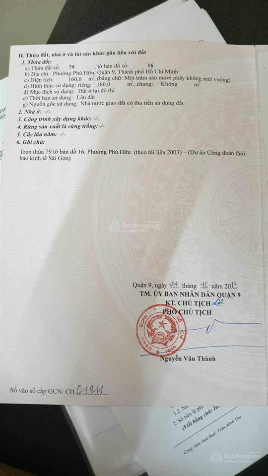 Chuyên nhận ký gửi mua bán đất nền dự án thời báo kinh tế sài gòn, mặt tiền bưng ông thoàn, q9, hcm