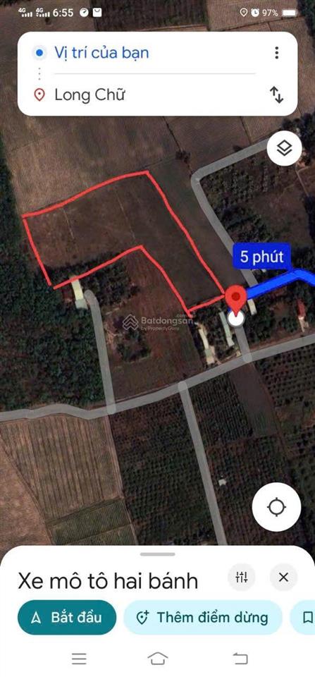 Chính chủ bán gấp 1.2ha đất đẹp long chữ chỉ 2 tỷ 550, long chữ bến cầu tây ninh