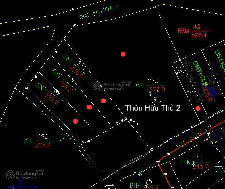 Bán 2,900m2 đất thôn hữu thủ, xã tam dương, cách trường chuyên vĩnh phúc chỉ 700m