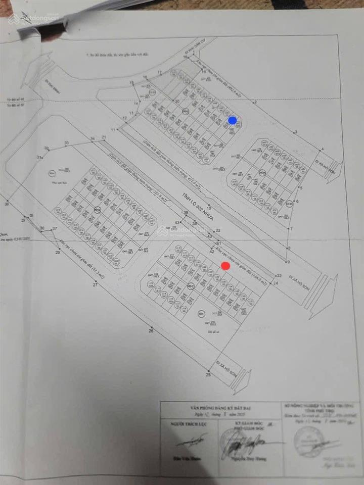 Băng 2 đường tỉnh 302 gần trường thpt tam đảo