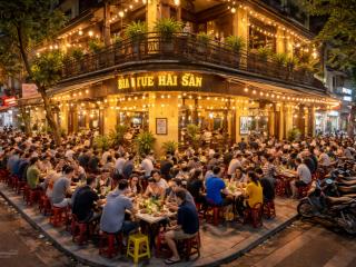 Sang nhượng nhà hàng 300m x 3 tầng lô góc phố lưu hữu phước