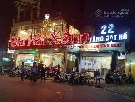 Bán nhà mặt phố tăng bạt hổ 492m 3 tầng mt20m 510 tỷ