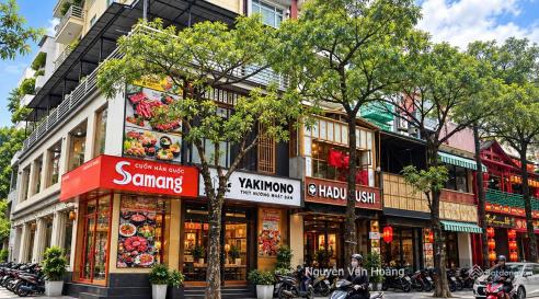 Cho thuê mặt phố trung hoà 130m x 5 tầng mặt tiền 5m 110tr