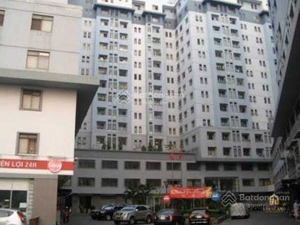 Cho thuê chung cư b5, đường số 48, p3, q. 4. dt 50 m2,1pn wc. lầu cao view đẹp thoáng mát