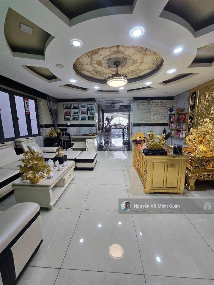 Nhà 6 tầng thang máy, khu phân lô phan huy ích tân bình. tặng full nội thất. dt 5mx23m nở hậu 6m.