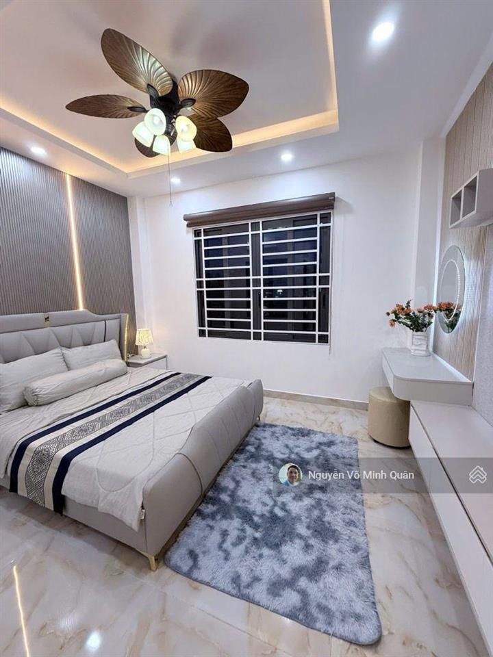 Nhà mới 5 tầng thang máy full nội thất.dt 4mx16m khu dân cư vip phan huy ích p an hội tây.chỉ 12 tỷ