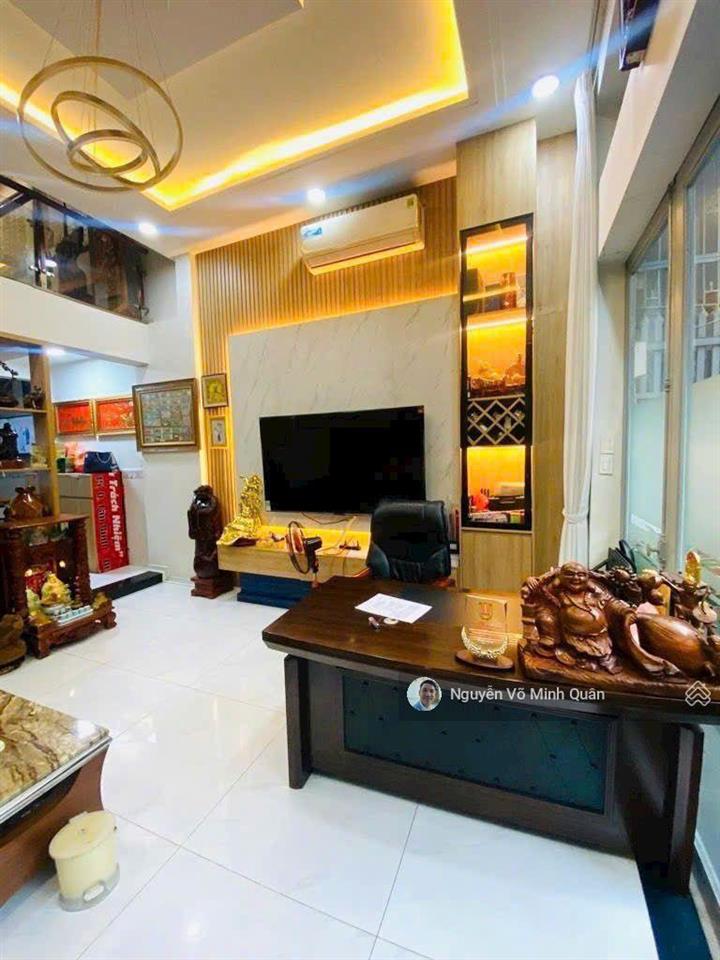 Nhà đẹp 2 tầng khu dân trí phan huy ích trần thị trọng p. tân sơn. dt 5mx20m nở hậu. ở ngay. 8,4 tỷ