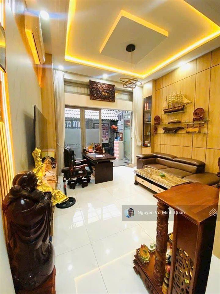 Nhà đẹp 2 tầng khu dân trí phan huy ích trần thị trọng p. tân sơn. dt 5mx20m nở hậu. ở ngay. 8,4 tỷ