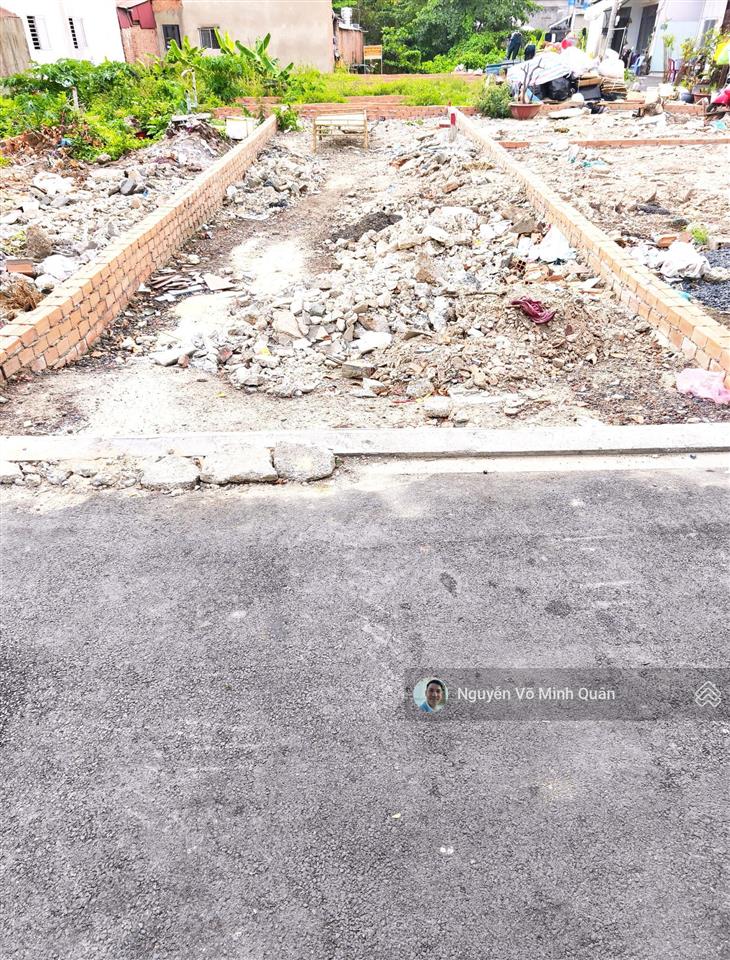 Đất khu phân lô dt 4mx18m phan văn hớn, p đông hưng thuận hẻm nhựa 6m sẵn gpxd 7 tầng nhỉnh 4 tỷ tl