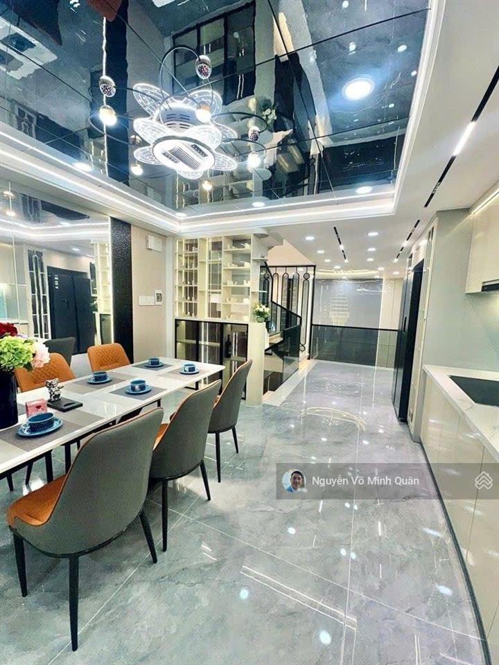 Nhà đẹp 5 tầng full nội thất huỳnh văn nghệ p tân sơn. chủ xây dựng tâm huyết.dt 4.5mx13m.hẻm ô tô