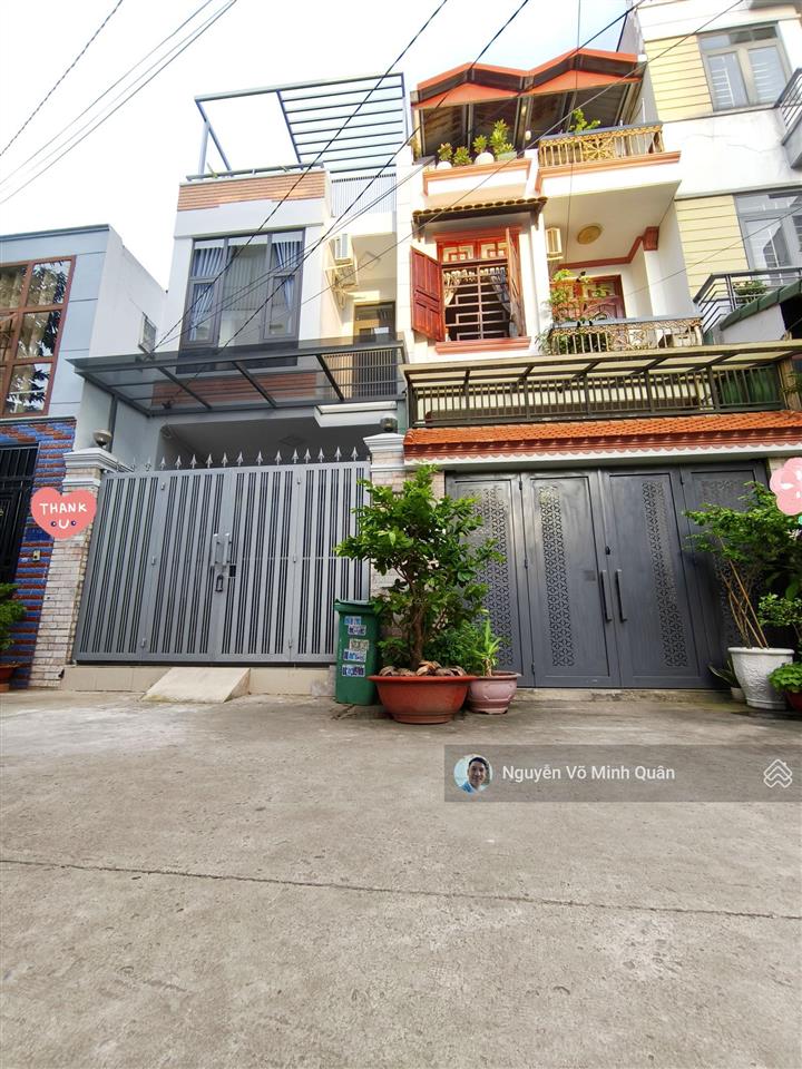 Nhà 3 tầng khu phân lô phan huy ích p. tân sơn. dt 4mx17m. đường 8m thông ra kênh tham lương