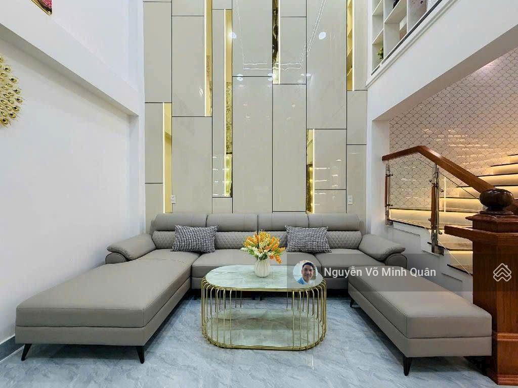 Nhà đẹp 5 tầng full nội thất khu vip phan huy ích p.tân sơn.dt 4mx12m.hẻm ô tô sát mặt tiền.5.9 tỷ