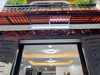 Nhà đẹp 5 tầng full nội thất khu vip phan huy ích p.tân sơn.dt 4mx12m.hẻm ô tô sát mặt tiền.5.9 tỷ