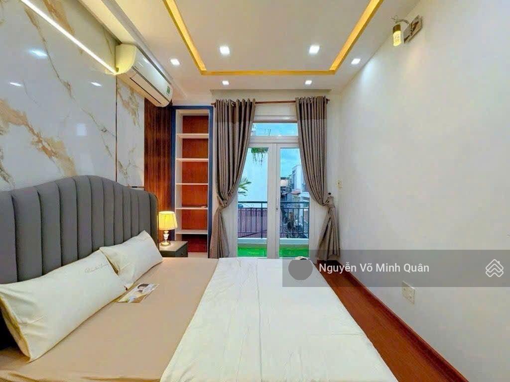 Nhà đẹp 5 tầng full nội thất khu vip phan huy ích p. tân sơn. dt 5.8mx11m dtcn 63.5m2. chỉ 7 tỷ tl