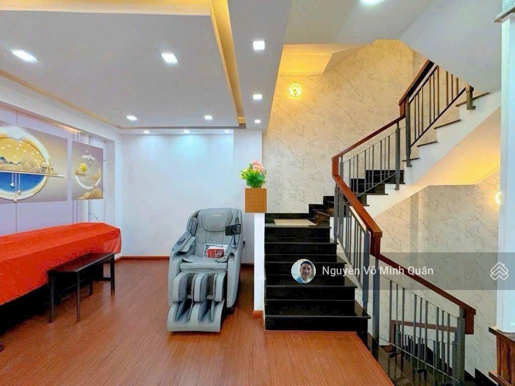 Nhà đẹp 5 tầng full nội thất khu vip phan huy ích p. tân sơn. dt 5.8mx11m dtcn 63.5m2. chỉ 7 tỷ tl