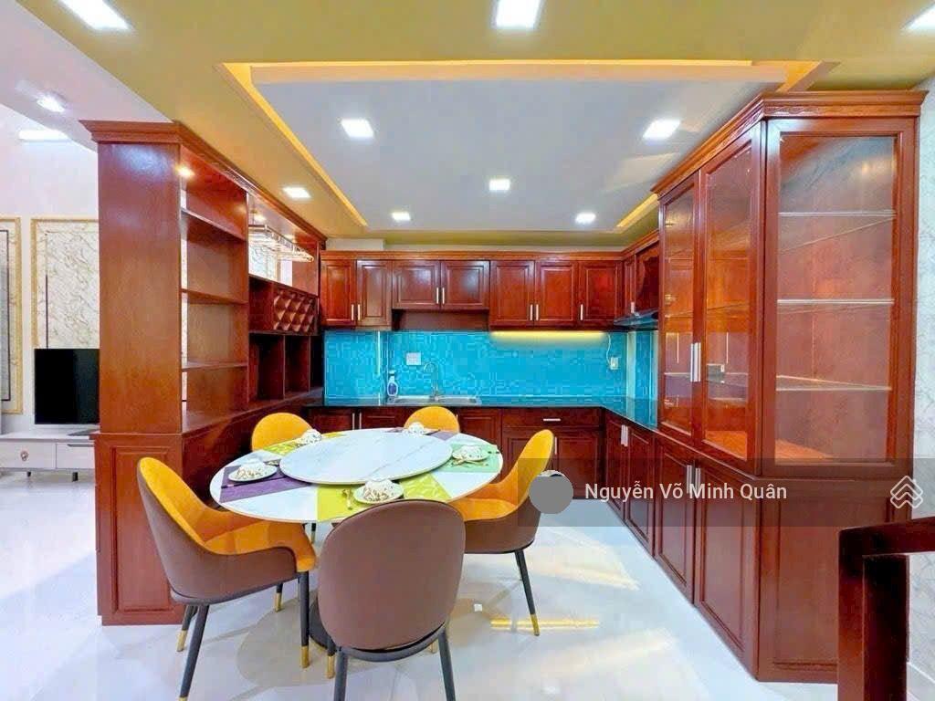 Nhà đẹp 5 tầng full nội thất khu vip phan huy ích p. tân sơn. dt 5.8mx11m dtcn 63.5m2. chỉ 7 tỷ tl