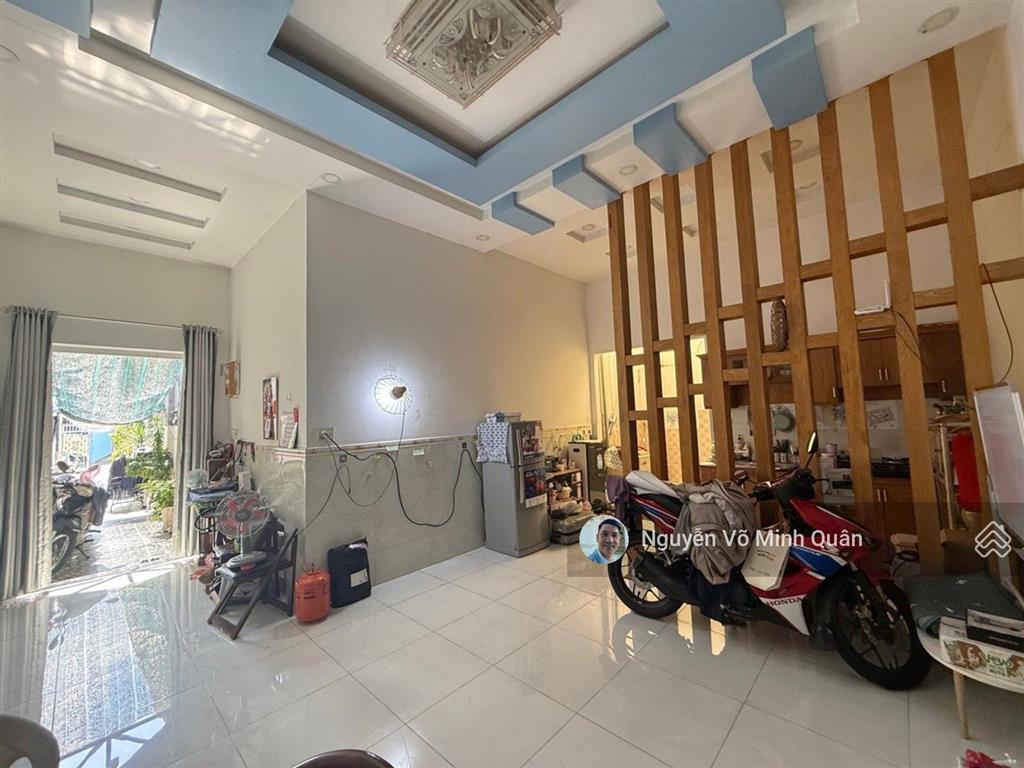 Nhà mặt tiền tiền lân, khu dân trí dt 5mx15m. cn 75m2 cách phan văn hớn 50m,chợ bà điểm. chỉ 2.8 tỷ