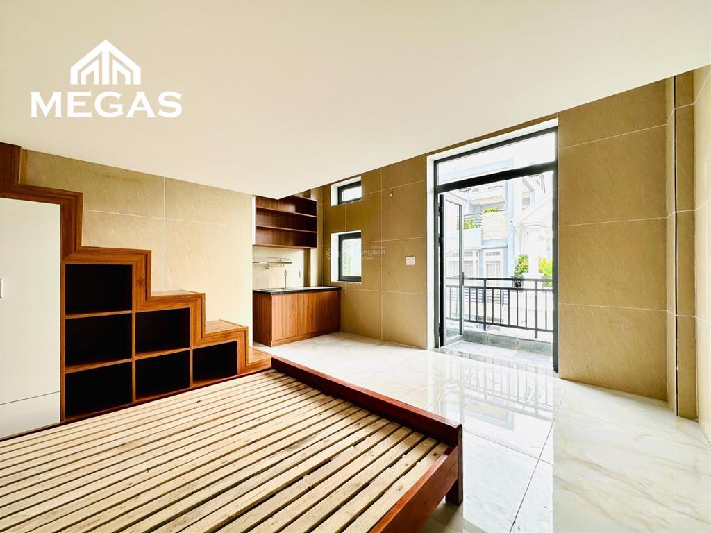 Căn hộ mới xây full nội thất  ban công, cửa sổ  ngay phan văn hớn, trường chinh, cầu tham lương