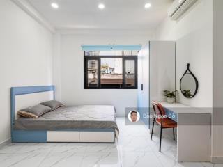 Căn hộ mới xây 100% full nội thất  máy giặt riêng, ban công, cửa sổ  trường chinh, phan văn hớn