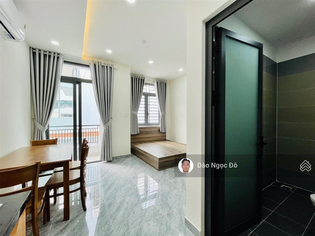 Cho thuê căn hộ mới xây full nội thất  ban công,cửa sổ  ở tô kýnguyễn ảnh thủcông viên phần mềm