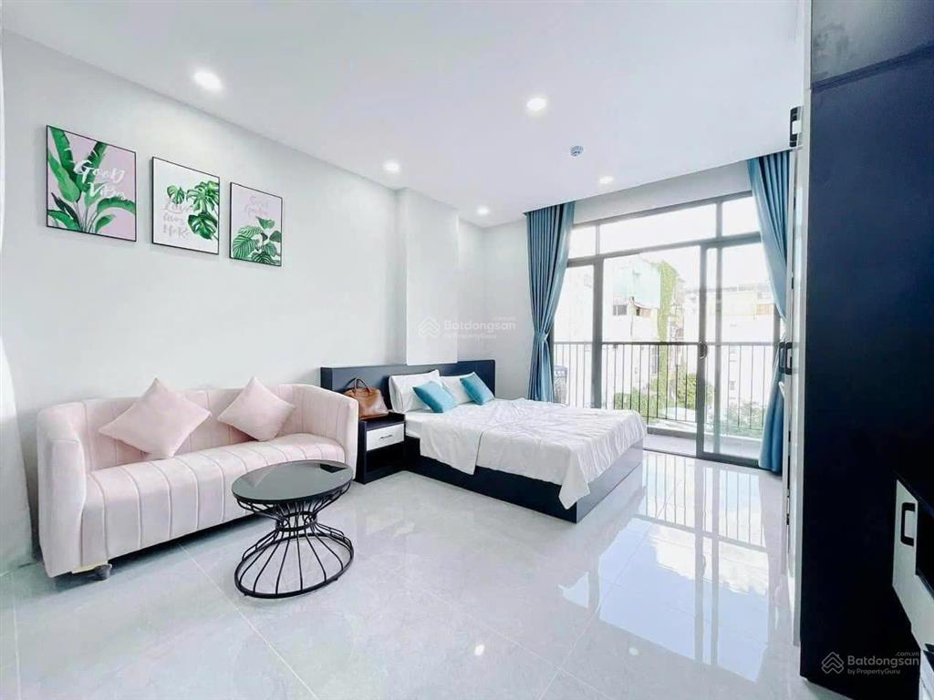 Căn hộ 1 phòng ngủ full nội thất, ban công, cửa sổ, công viên phần mềm, tô ký, nguyễn ảnh thủ
