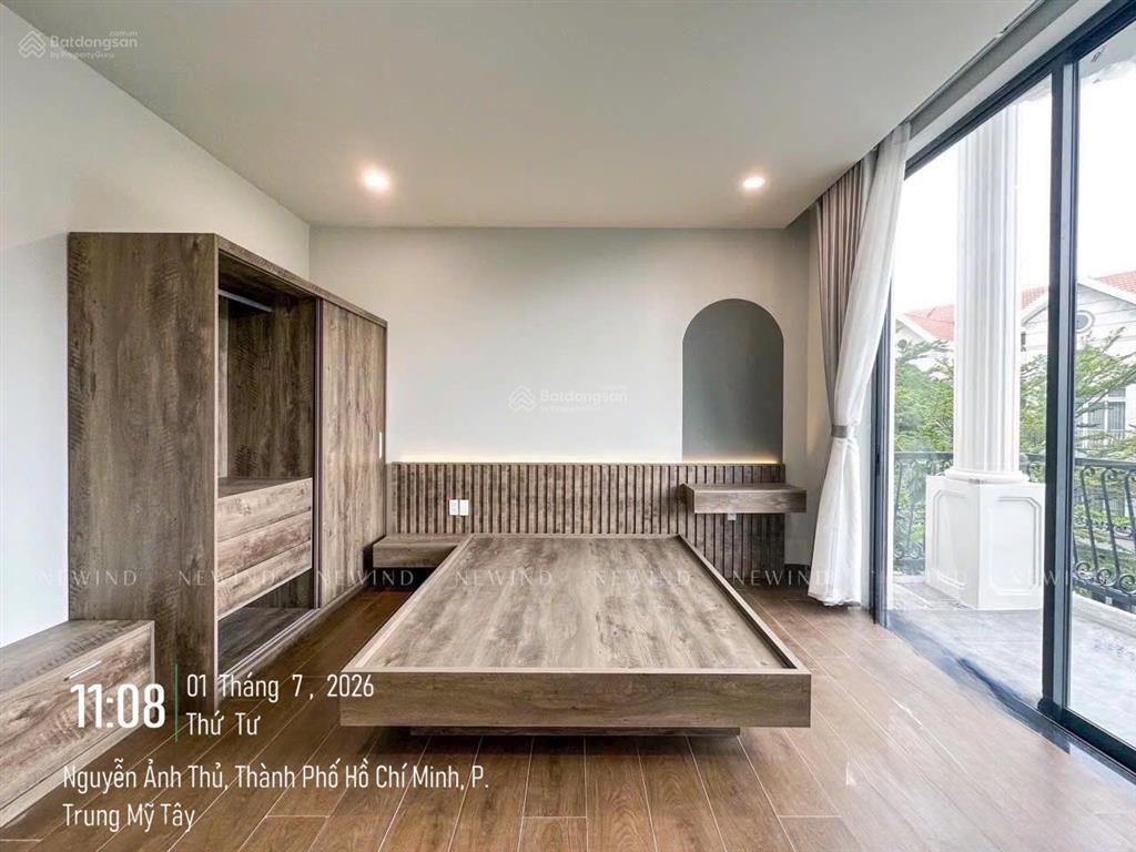 Căn hộ mới xây đủ tiện nghi ban công, cửa sổ ngay tô ký, công viên phần mềm qt, đh gtvt