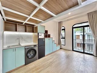 Phòng gác mới xây 100%  view đẹp, ban công thoáng  ngay đh huflit, chợ bà điểm, nguyễn ảnh thủ