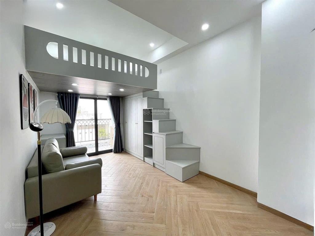 Căn hộ mới xây full nội thất, ban công, máy giặt riêng, ngay cầu tham lương, phan văn hớn
