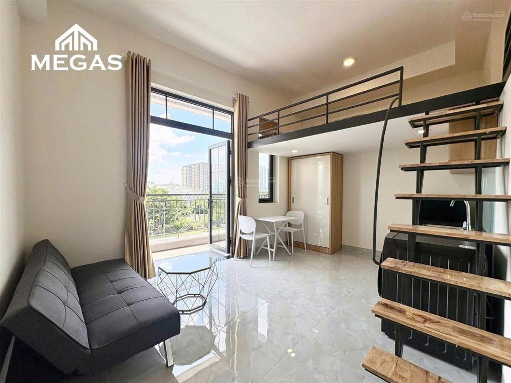Cho thuê phòng mới xây có gác  full nội thất, ban công  ngay hiệp thành city  nguyễn thị búp