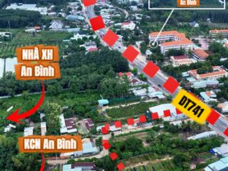 Bán gấp đất 220m2 đối diện trường tiểu học an bình  chỉ 459 triệu