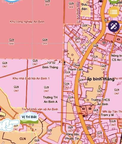 Bán gấp đất 225.1m2 đối diện trường tiểu học an bình  chỉ 459 triệu