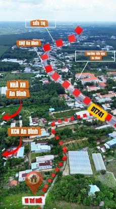Bán gấp đất 225.1m2 đối diện trường tiểu học an bình  chỉ 459 triệu