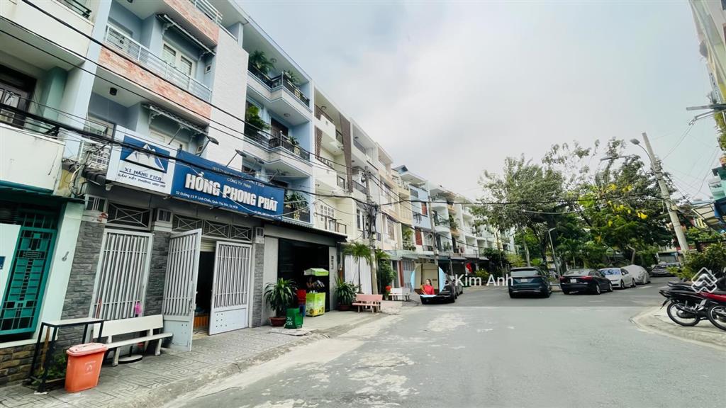 Quá vip, nhà mặt tiền đường khu himlam linh chiểu, nhà 3 tầng ngang 5.7m vuông vức, hoàn công đủ