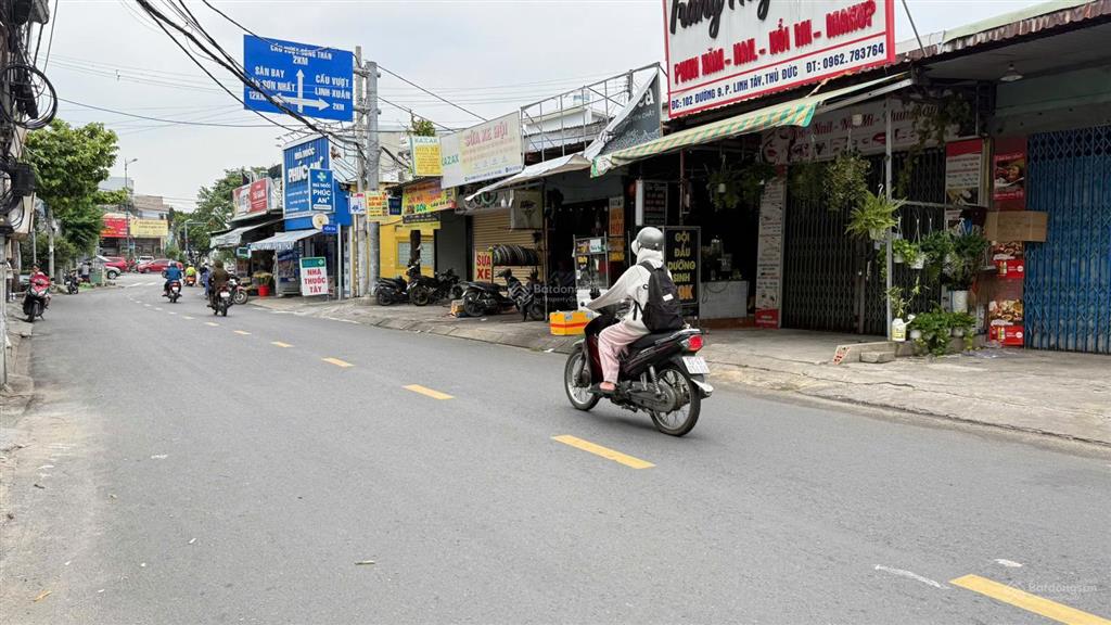 Mặt tiền đường số 9 p. linh tây, 298m2 (ngang 8 x 37.5m) thổ cư 100%