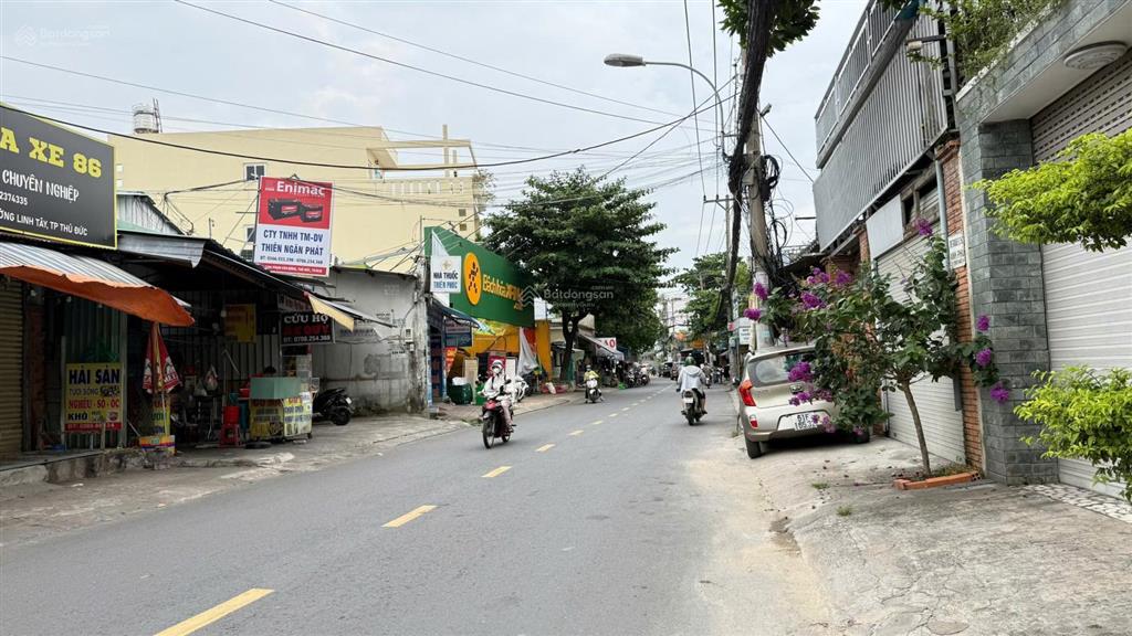Mặt tiền đường số 9 p. linh tây, 298m2 (ngang 8 x 37.5m) thổ cư 100%