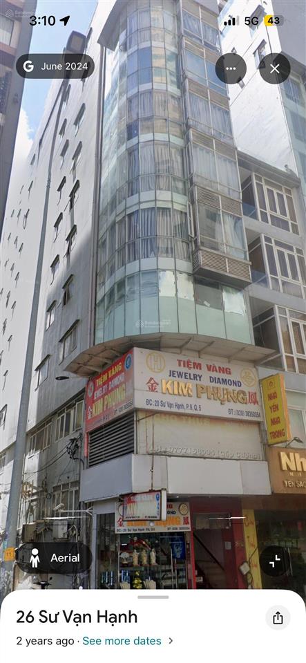 Cho thuê nhà mặt phố 20 sư vạn hạnh, 65 triệu, 96 m2, hàng hiếm tại quận 5, tp.hcm