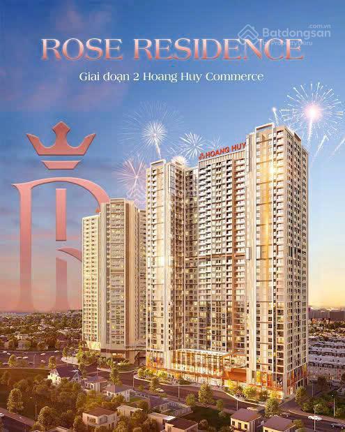 Chỉ với số tiền hơn 2 tỷ sở hữu căn hộ đối diện aeon mall hải phòng căn 1,5pn tại hoàng huy rose