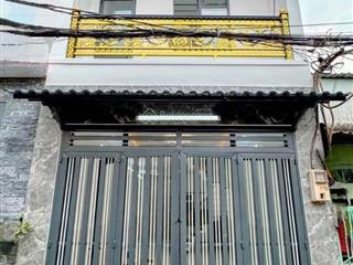 Nhà mới 1 trệt 1 lầu(4.5x10) đường số 3, bhh bình tân, hẻm thông, gần chợ bình long, aeon tân phú