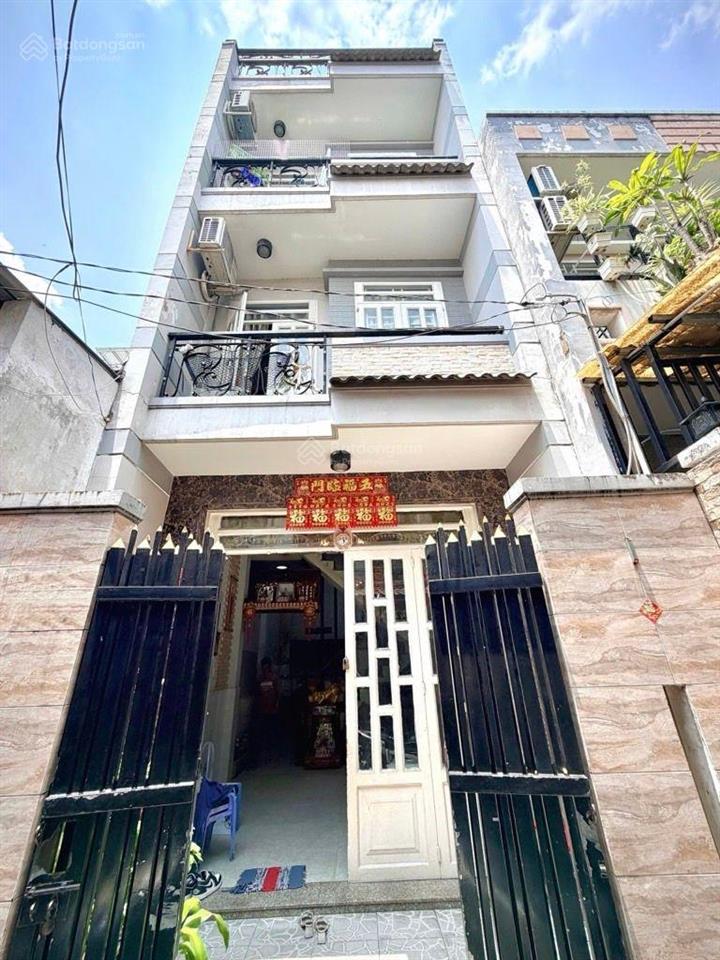 4x10m nhà 4 tầng khu lê văn quới bình tân (4pn 3wc), cách ngã 4 bốn xã 200m, nhà hẻm 3m thông
