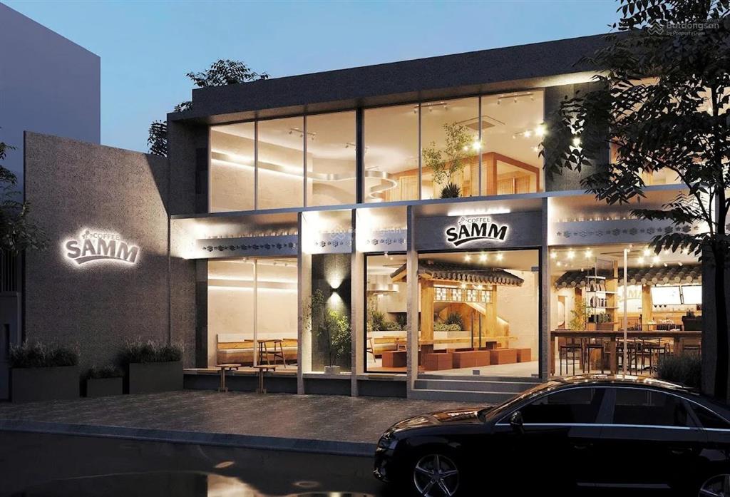 Mt phố ẩm thực rạch bùng binh quận 3  176m2 (14x15)  1t1l đang cho thương hiệu cafe thuê 150tr/th