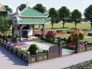 Nhượng lại lô mộ gia tộc đẹp tại hoa viên bình an