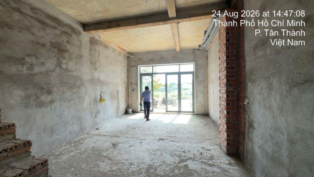 Nhà 1 trệt 2 lầu sân thượng, 5x18m sổ riêng công chứng ngay giá 2ty85