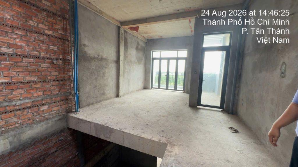 Nhà 1 trệt 2 lầu sân thượng, 5x18m sổ riêng công chứng ngay giá 2ty85