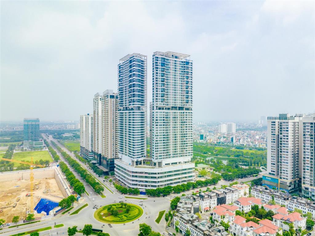 Chào thuê sàn thương mại, văn phòng tòa nhà han jardin tầm nhìn toàn cảnh ngoại giao đoàn