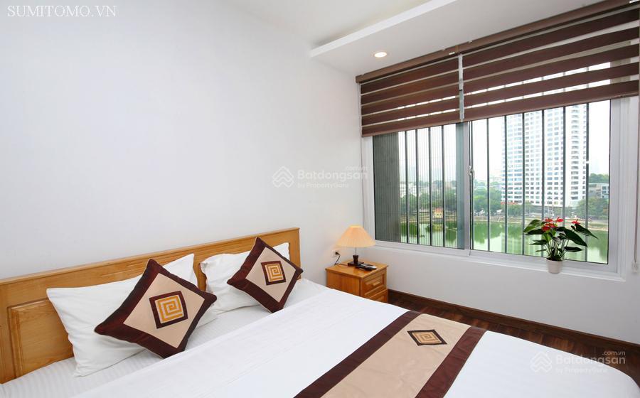 Căn hộ dịch vụ cao cấp sumitomo 3  85m2 view hồ  29.1 tr/tháng đã bao gồm dịch vụ