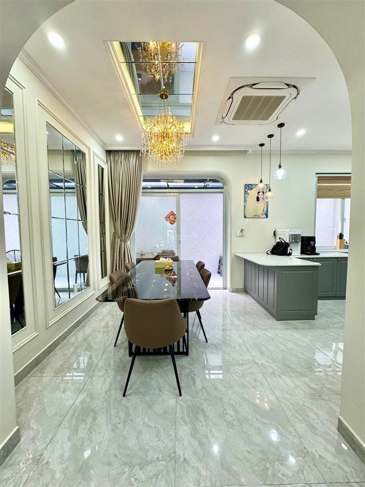Cho thuê biệt thự mỹ thái  pmh, dt 126m2, 4pn nhà mới đẹp nội thất cao cấp. giá thuê 64tr/tháng