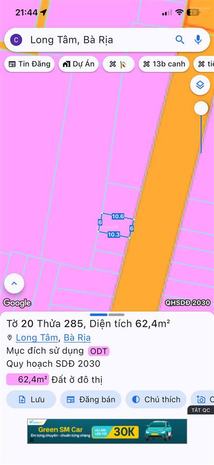 Bán nhà 1 trệt 1 lầu (3 pn ) mới 100% đường nhựa p.long tâm giá chỉ 2 tỷ 980.