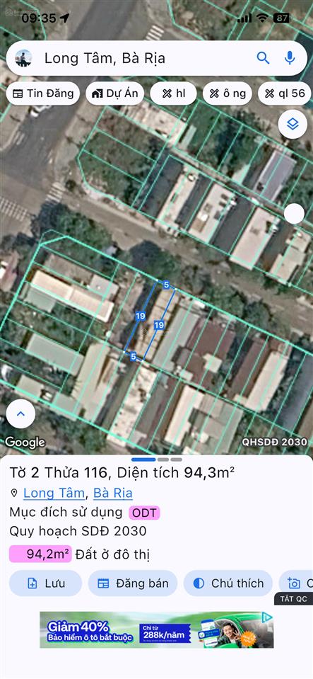 Bán nhà 2 tầng chu văn an p.long tâm bà rịa 4 p.ngủ tặng nội thất giá 5tỷ490 triệu