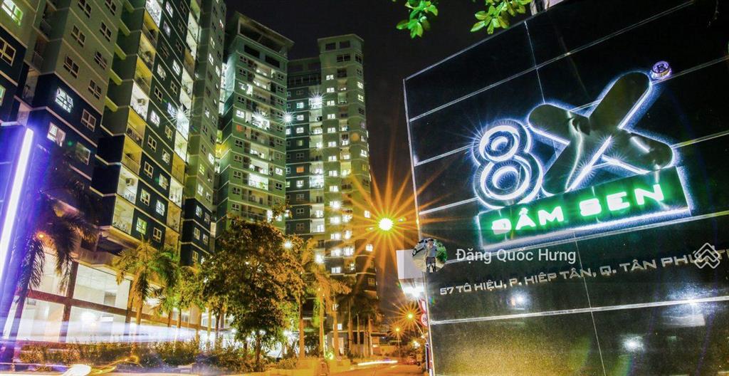 (sổ hồng) cần bán chung cư 8x đầm sen 2pn, 2wc giá chỉ 2,9x tỷ 0909 927 ***