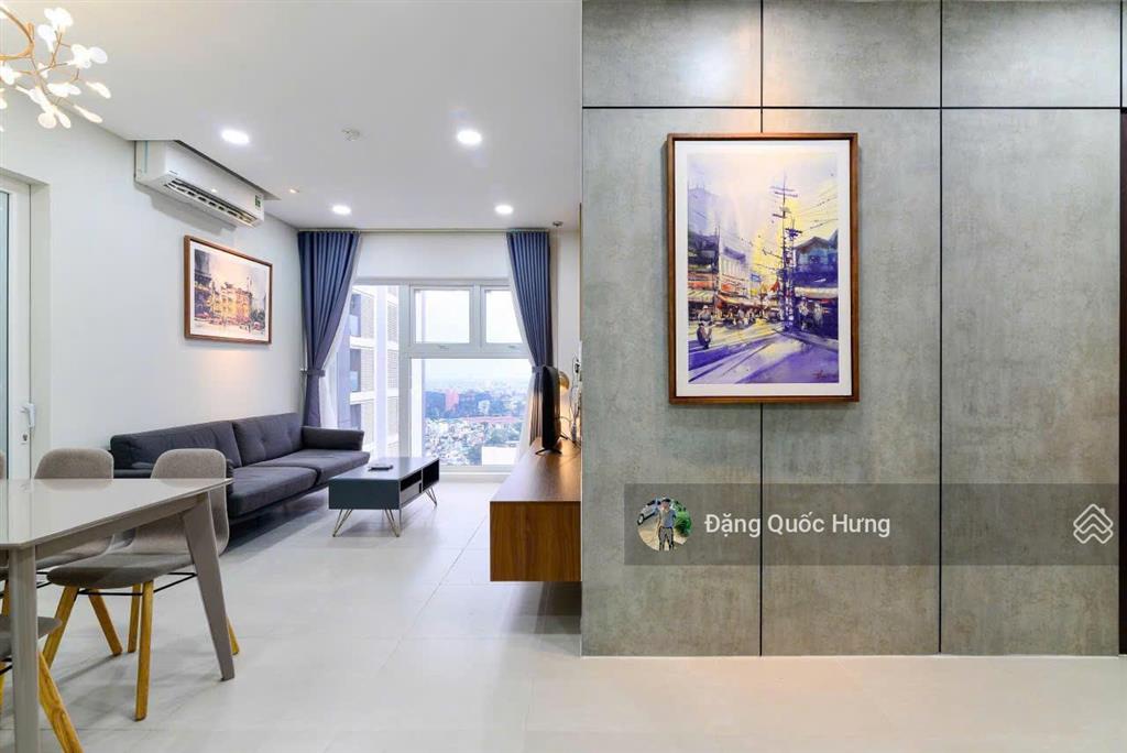 Cho thuê căn hộ hùng vương plaza, dt 135m2, 2pn, 3wc, chủ cho thuê nhanh giá 22tr/th